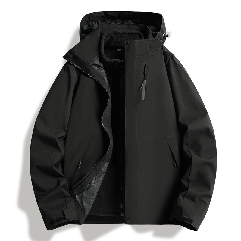 2025 New Outdoor Three-in-one Jacket For Men And Women Couples Waterproof Windproof Designer Jacket Jacket Patchwork Jacket Trendy