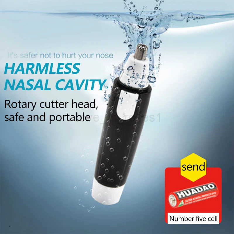 Nose Hair Trimmer Professional Electric Nose Hair Groomer with Stainless Steel Blades and Ergonomic Design for Safe and Efficien Z251030