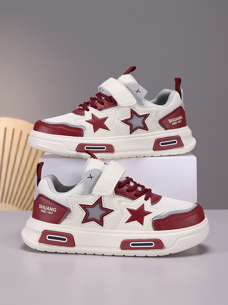 Children's shoe designer fashionable breathable sports shoes casual style new Mid Autumn Festival children's spring and autumn styles wear-r