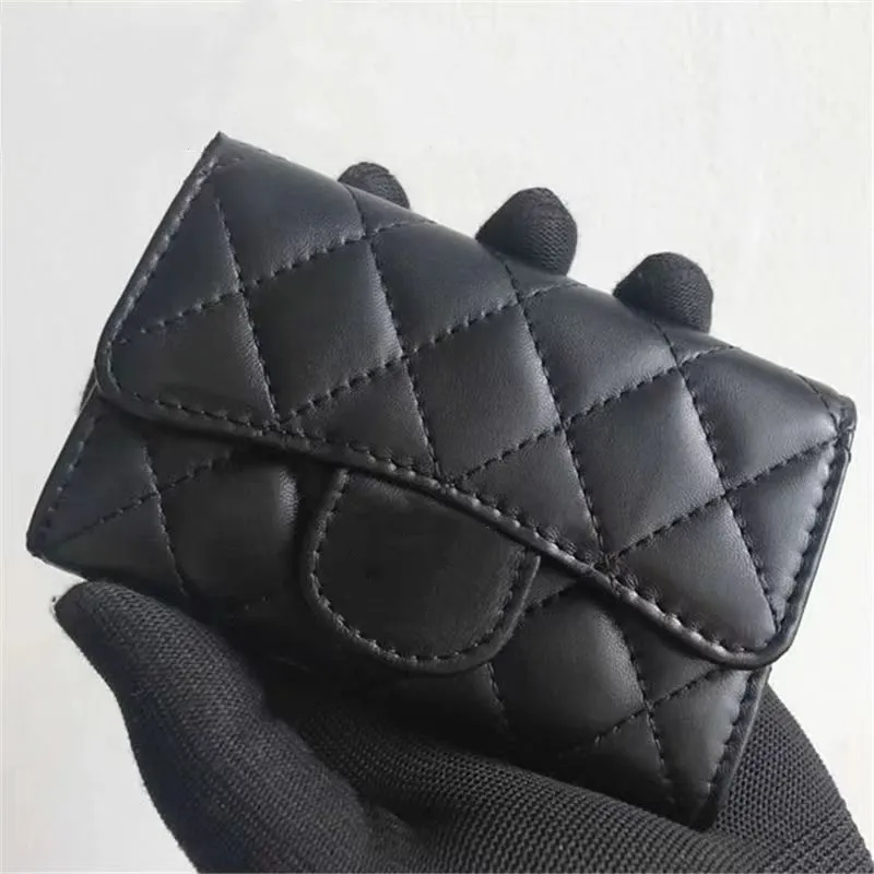 2025 Classic Designer Caviar Wallet Card Holder High-quality Leather Credit Card Wallet Flip Cover Ladies' Luxurious Coin Wallet Travel Documents Passport Holder