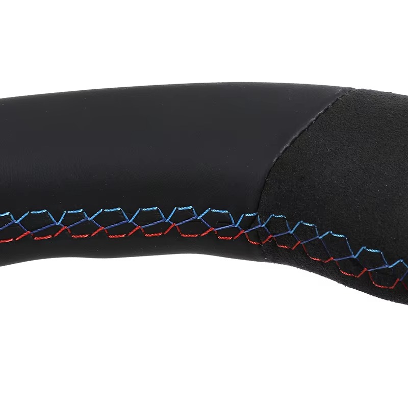 Left and Right Suede Leather Steering Wheel for BMW 3 5 Series F10 F30 F90 F01 F12 M3 M6 E90 Z4 X1 X6 48 E90 E92 E71 F25 F32 E7