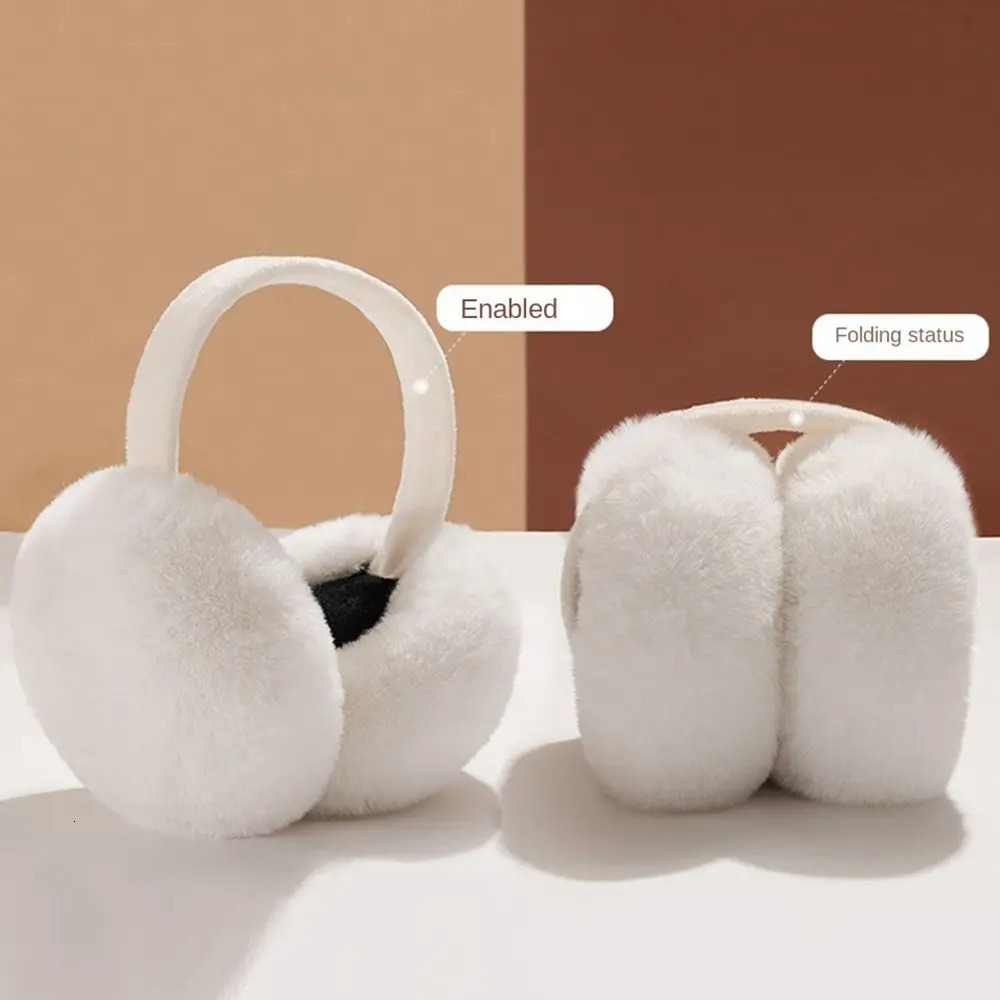 Outdoor Winter Warm Soft Earmuffs Cold Protection Warm Cold Protection Folding Ear Warmer Faux Fur EarMuffs Gifts 251024