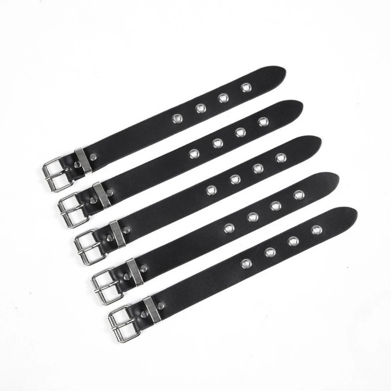 Cool Punk Bracelets Men Women Retro Bracelet Adjustable Wrist Belt Buckle Styles Cuff Bangle Bracelet for Party Club Daily Wear 251028