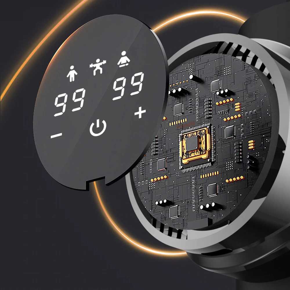 Silent Fascia Gun Muscle Relaxation FourHeaded Muscle Massager Tool Deep Tissue Percussion Gun for Relaxation And Recovery J251030