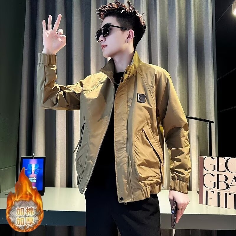 American Style Workwear Jacket For Men Spring And Autumn Designer Coat Trendy Casual Cool Jacket Men's Clothing 2025 New Men's Jacket Top