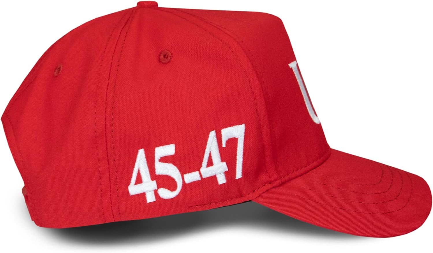 Trunnp Hat USA 45-47 Hats Red MAGA Cap Make America Great Again Never Surrender Outdoor Baseball Caps Sunhat USA Flag Embroidered Hat