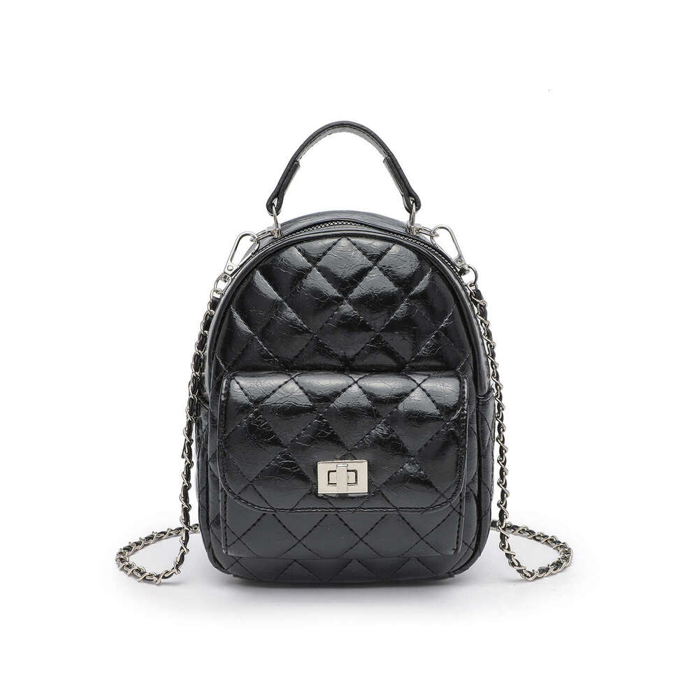 Designer bag Quilted Embroidery Handbag High-End Elegant Versatile Commuting Travel Backpack