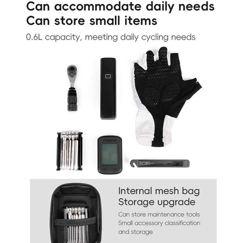 Bicycle Tail Bag Hard Shell EVA ThreeDimensional Riding Bag Mountain Road Bike Waterproof Saddle Bag Bicycle Riding Equipment H251029