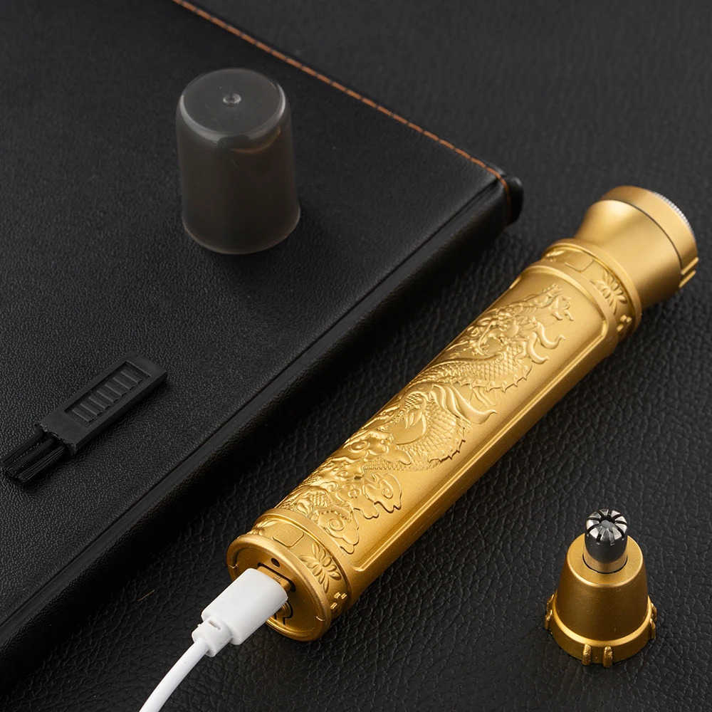 Electric Nose Hair Trimmer Implement Shaver Clipper For Men Women Neck Eyebrow Trimmer Shaver Man Clean Trimer Razor Remover Kit Z251030