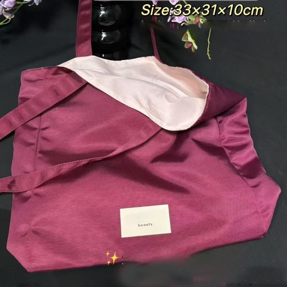 Designer Angora Red Canvas Tote Bag, Large Capacity Premium Shopper Bag for Women gift for her