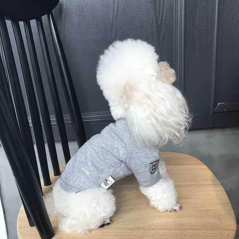 Blank Autumn Winter Pet Dog Clothes Clothing Dog Hoodies TShirt Puppy Sweatshirt Shirt For Small Dogs York Terrier Hoody Coat XL C251030