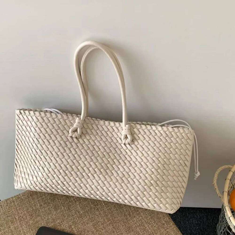 Large Capacity Woven Tote Top Handle Handbag Commuting Designer Bags For Women Shoulder Bag NEW Soft Shopper Purses