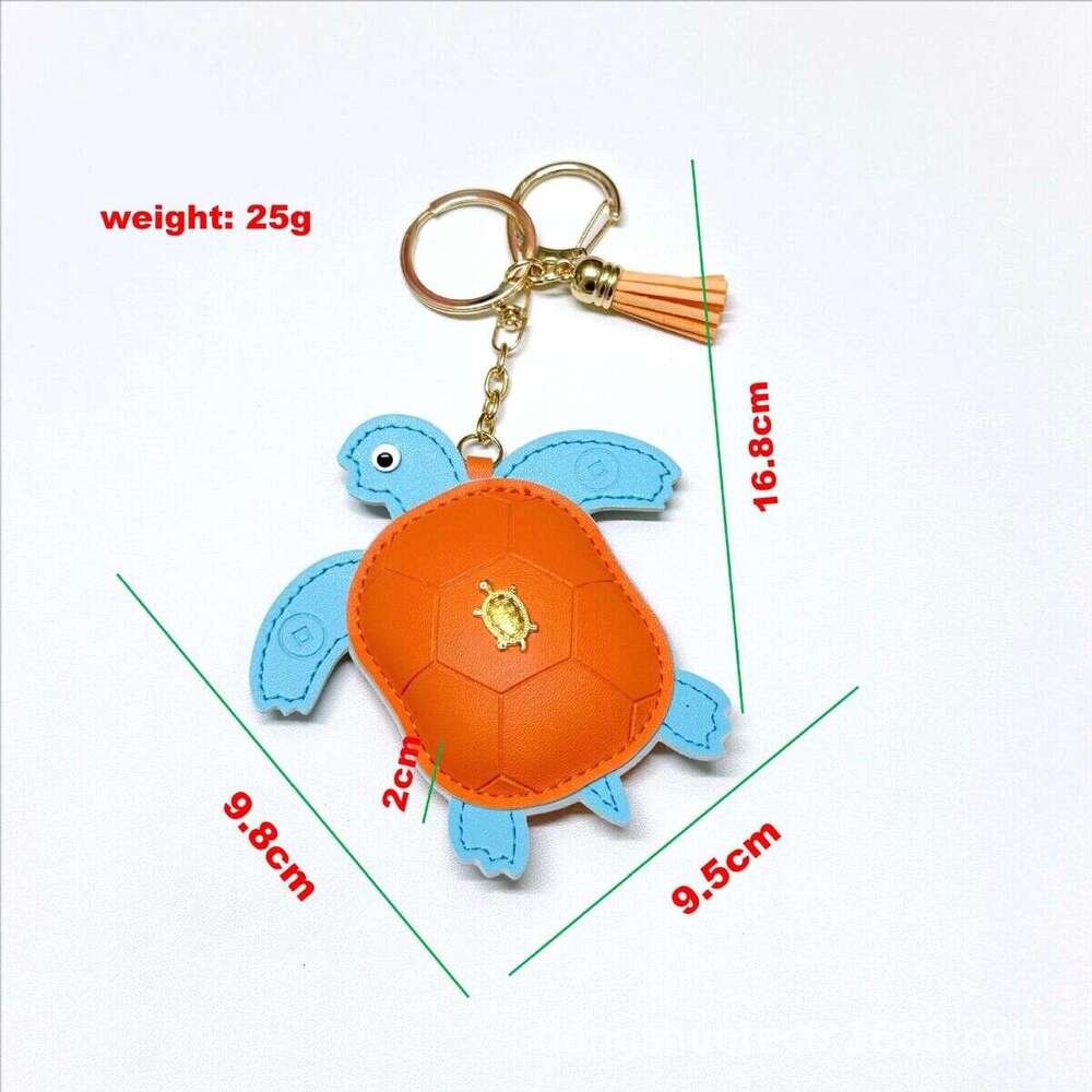 Keychain designer bag charms Trendy charm Phone Case Pendant pu Leather Sea Turtle Bags TikTok Trend Car Hanging Ornament Lanyard