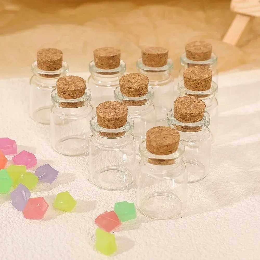 2010PCS Cork Stopper Glass Bottles DIY Birthday Gift Transparent Empty Message ing Bottle Christmas Wedding Party Decor C251030