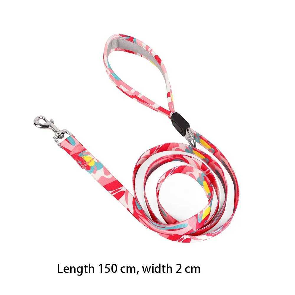 New Dog Cat Harness Adjustable Vest Walking Lead Leash For Puppy Dogs Collar Polyester Mesh Harness For Small Medium Dog Cat Pet J251129