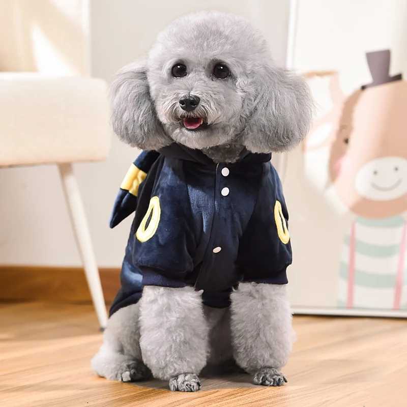 XS5XL Black Halloween Costume For Small Medium Dogs Pet Hoodie Fleece Thick Warm Autumn Winter French Bulldog Dachshund Garment C251030