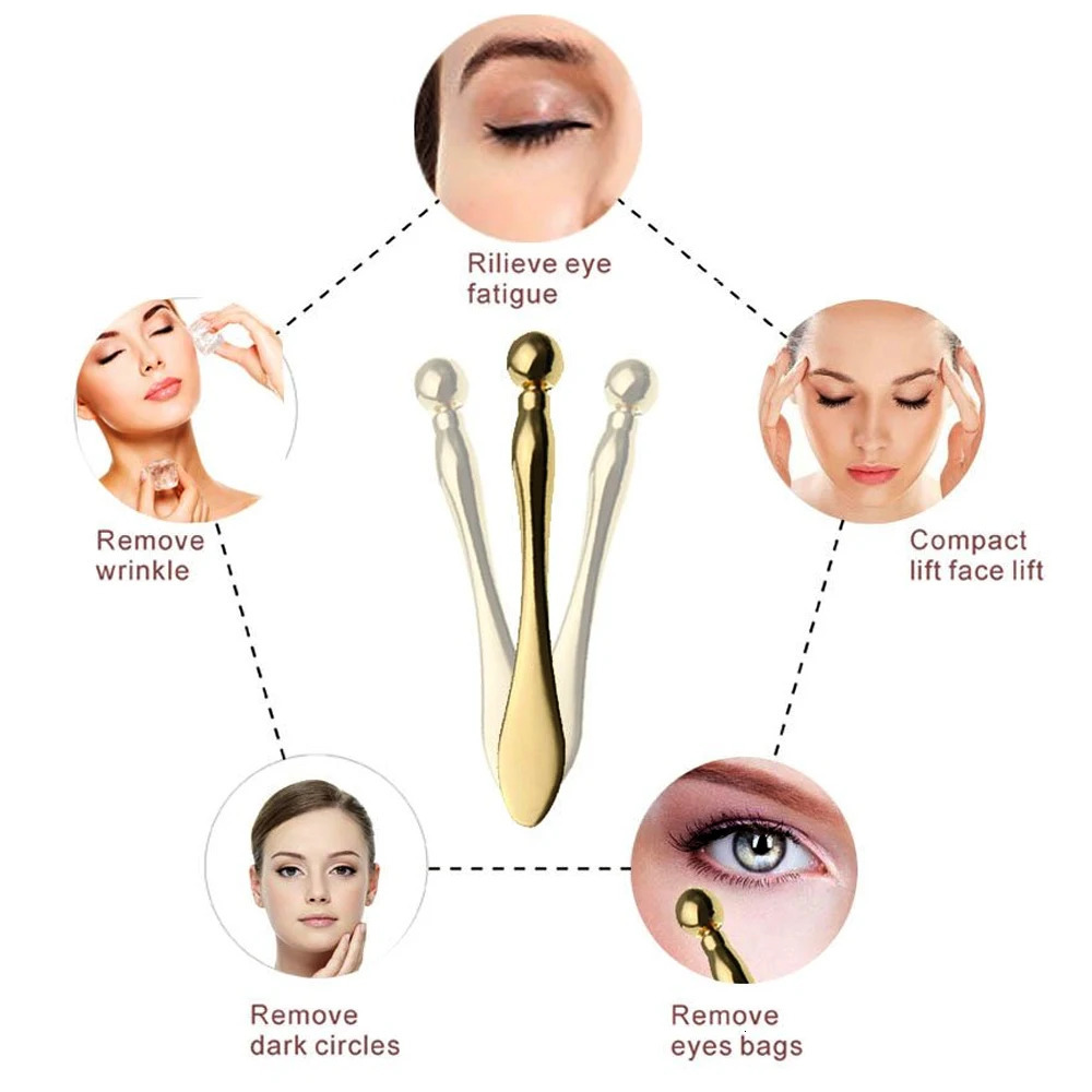 Sleep Eye Massager Mask Spoon DIY Dark Circles Eye Cream Scooping Massage Stick Beauty ToolAntiAging Soothing Eye Fatigue 251027