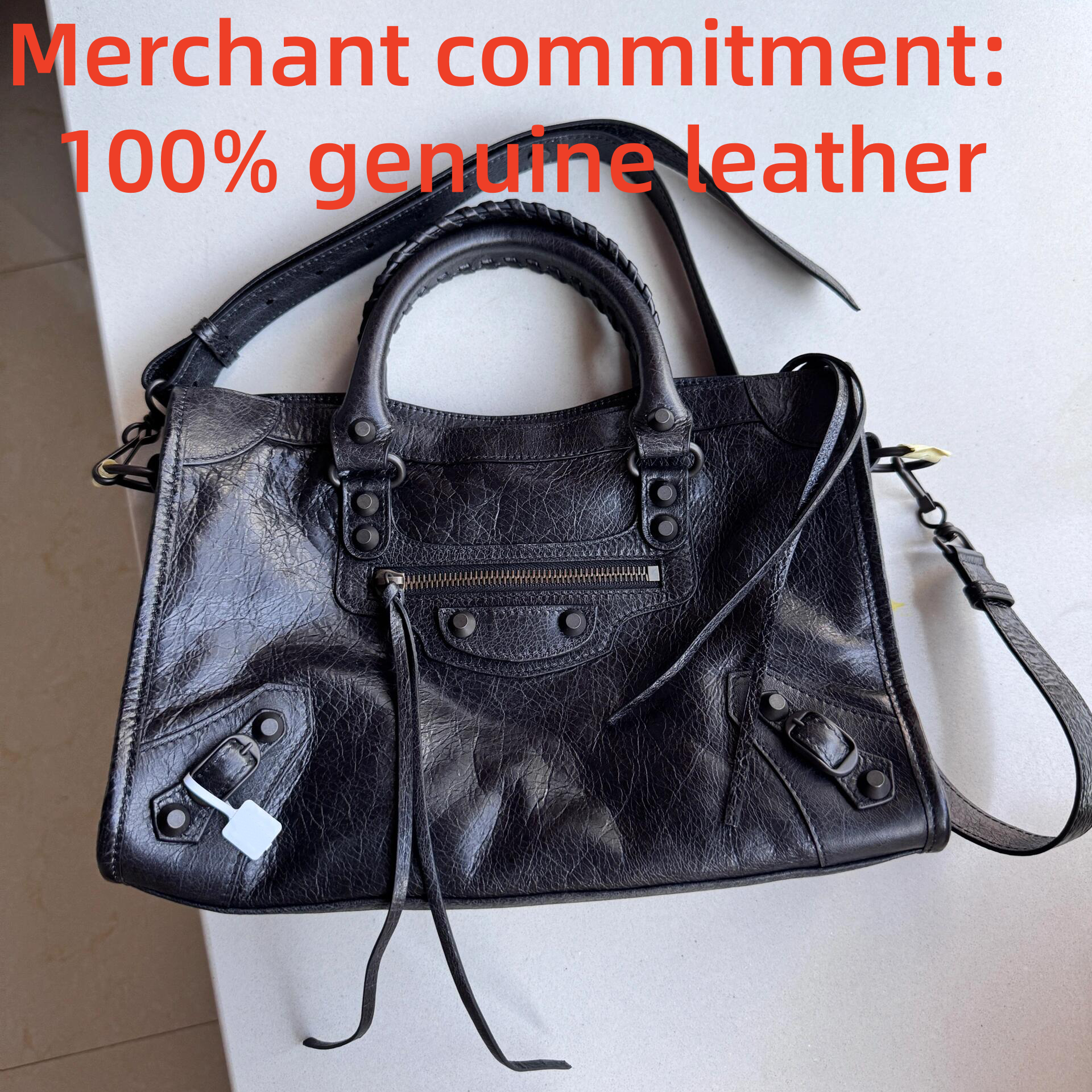 High quality capacity suede tote bag LE CITY bag Luxury handbags Designer bags Womens mens rivet Motorcycle bag fashion genuine leather crossbody Shoulder bag