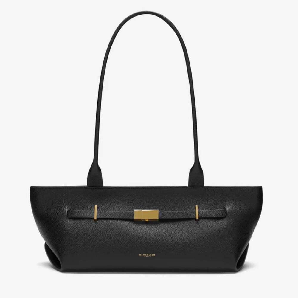 designer bag Luxury bag New Handbag 2025 Versatile Horizontal Genuine Leather Shoulder Baguette Underarm Bag Women's Fashionable versatile single