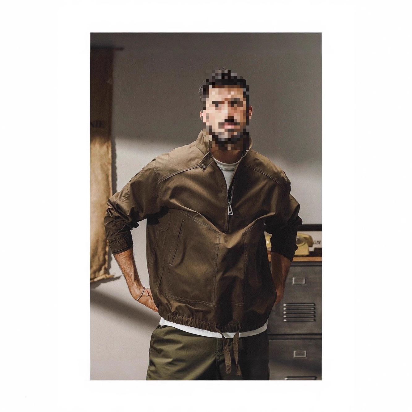 Trendy Loose Casual Jacket For Men New Autumn Winter Harajuku Style Windbreaker Versatile Simple Designer Coat Workwear Jacket