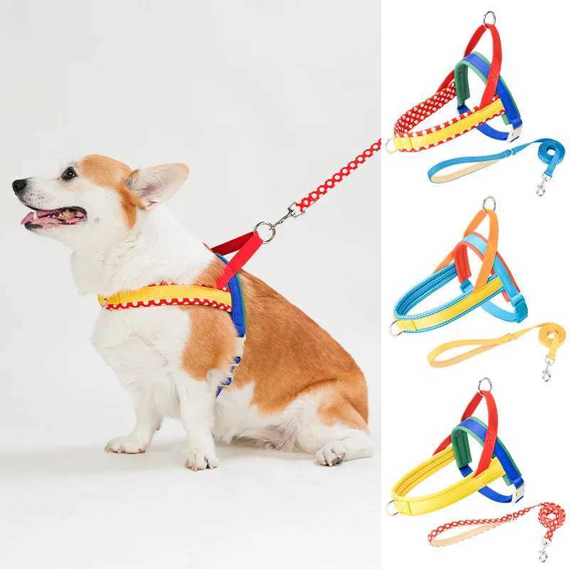 OODUDUOO Dog Harness Adjustable Pet Harness Vest For Small Medium Dogs Dog Chest Strap French Bulldog J251129