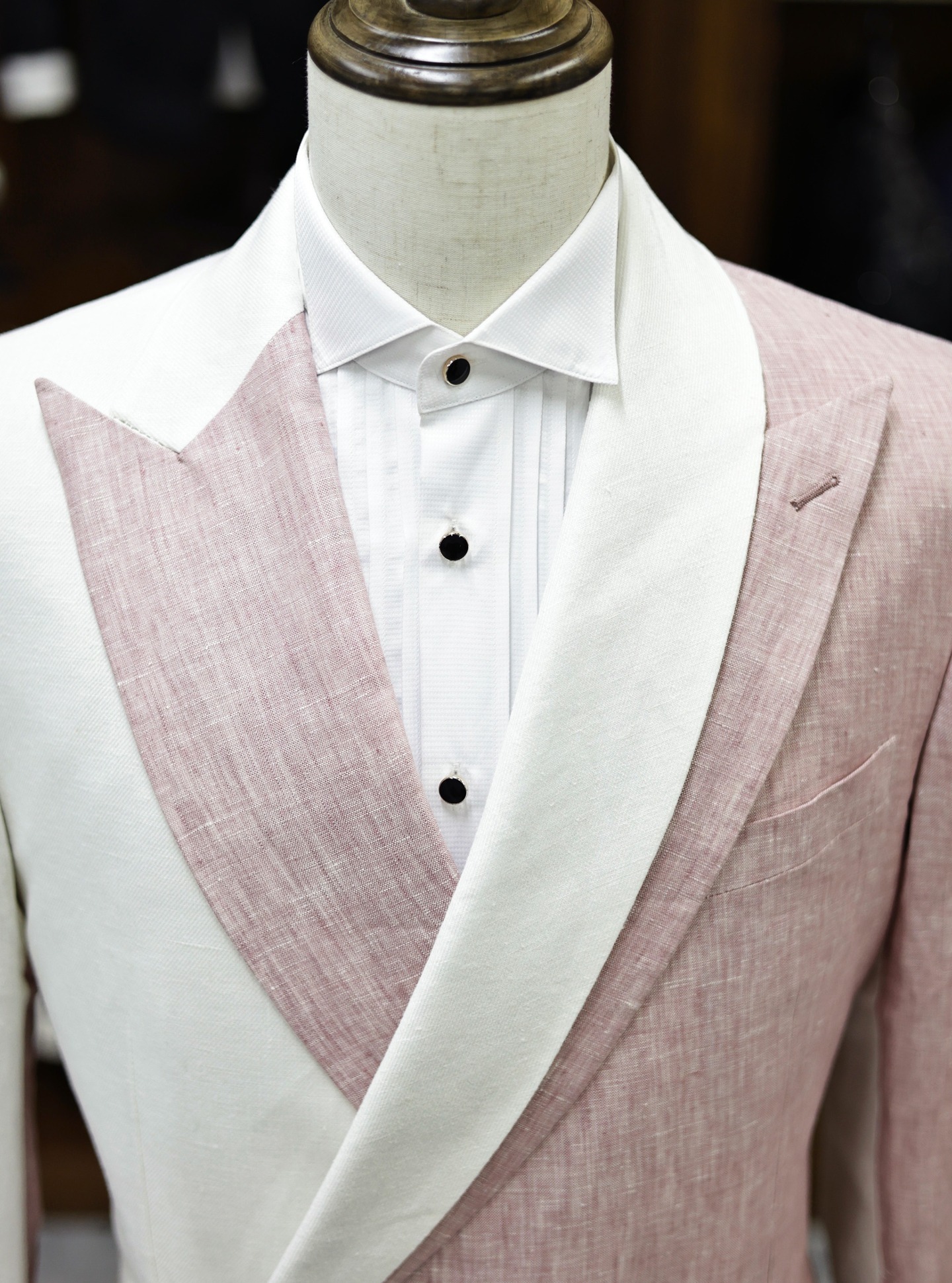 Unique Men's Suit 2 Pieces Set Multicolored Jacket Tailor-Made Groom Peaked Lapel Blazer Double Breasted Evening Party Customized Coat Pants Plus