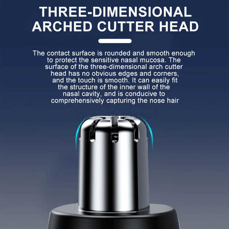 MAIZIUP Electric Nose Ear Hair Trimmer for Men USB Charging Nose Hair Removal Eyebrow Depilation Electric Nose Hair Clipper Z251030