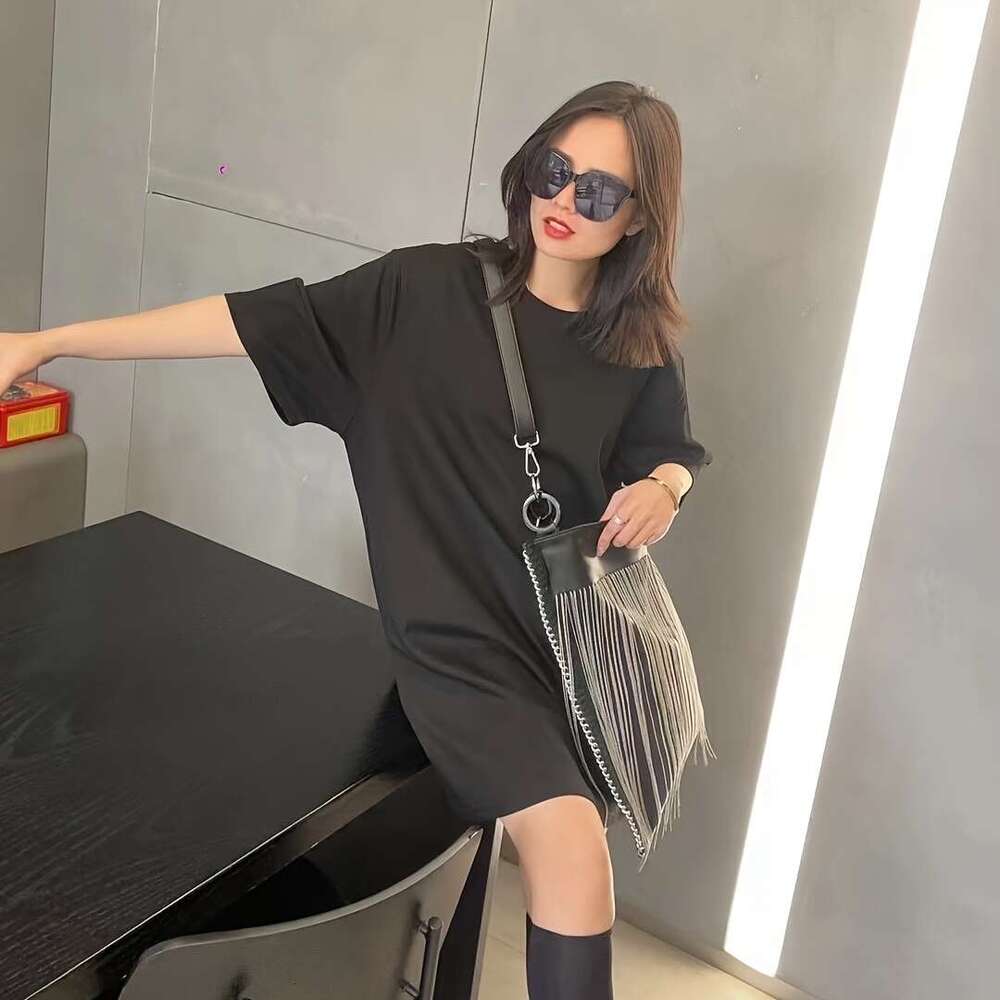 2025 New Fashionable Genuine Leather Tote Bag, Large Capacity, Vintage Style, Solid Color, Zipper Closure, Lining, Edge Paint, With Messenger Strap, F