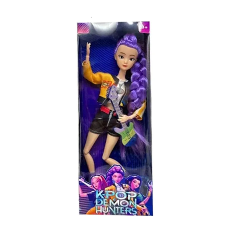 Kpop Demon Hunters Action Figure Toy Derpys Tiger Rumi Mira Sussy Figurine Doll For Fans Christmas gifts 251029