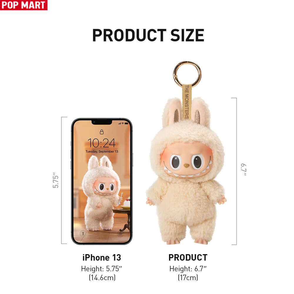 Hot Genuine Labubu soymilk THE MONSTERS pop mart Exciting Macaron Vinyl FaceBlind Box V1.0 Vinyl Figure with Unique Face Design Limited Edition Themed