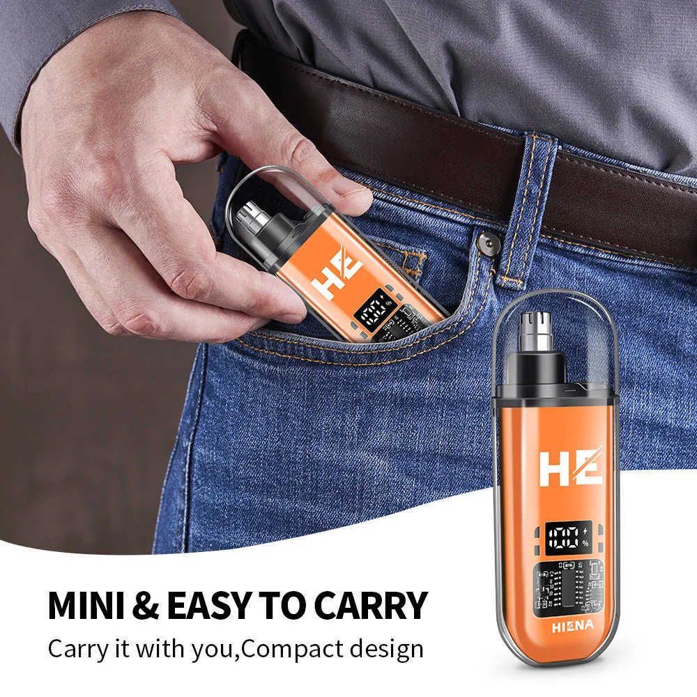 HIENA homeappliance nose hair trimmer personal care appliances Trimmer for nose Nose hair trimmer cut hairs nose or ear cutter Z251030