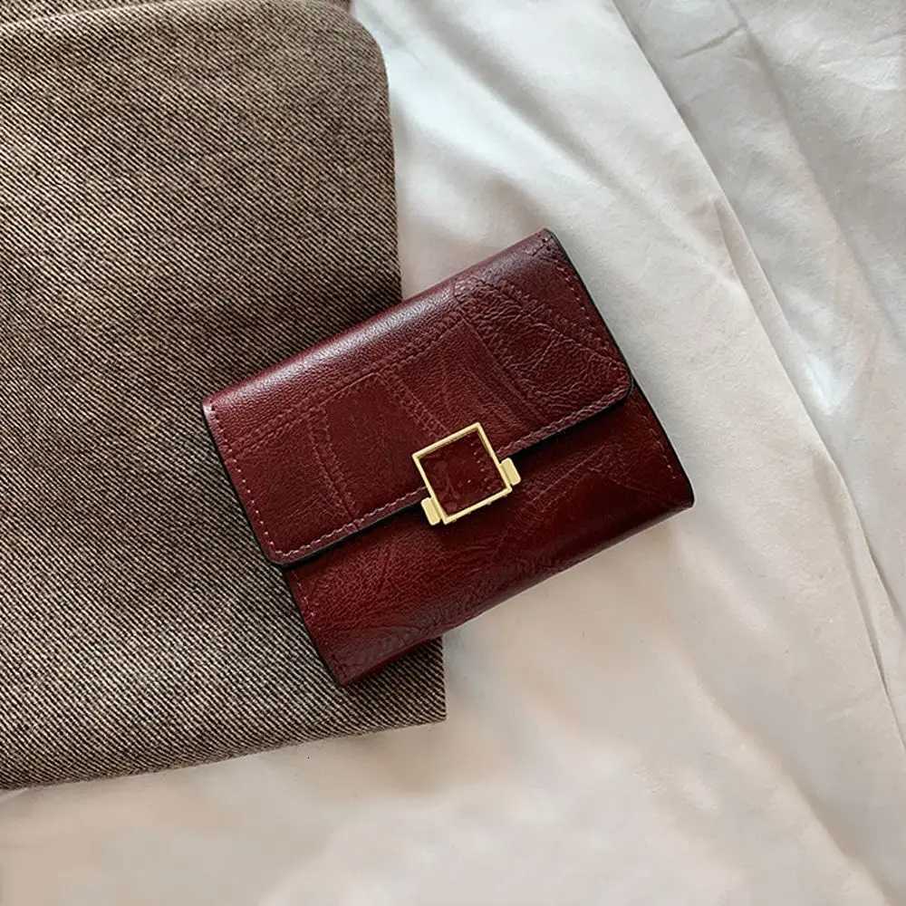 PU Leather Short Wallet Fi Small Purse Mtifunctial MtiCard Vintage Coin Purse Practical Mini Cluh Bag1 D251030