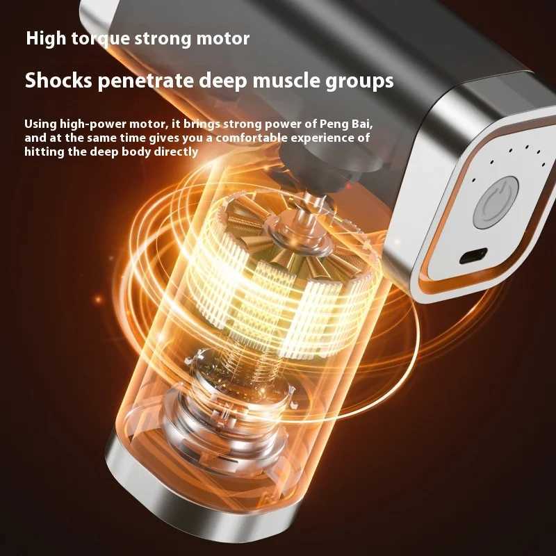 Hot selling multifunctional convenient fascia gun professional grade fitness muscle relaxation neck membrane vibration massager J251030