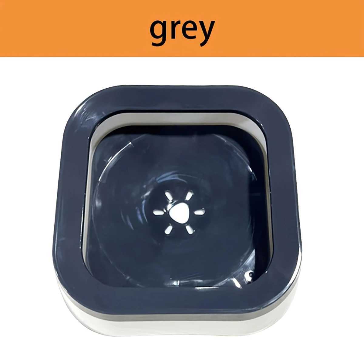 1PC Dog Floating Water Bowl No Spill Slow Water Feeder Dog Bowl NonSlip Pet Drinking Fountain J251113