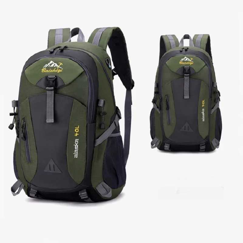 2025 Unisex sport travel backpack largecapacity nylon lightweight outdoor hiking backpack for men and women student schoolbag H251029