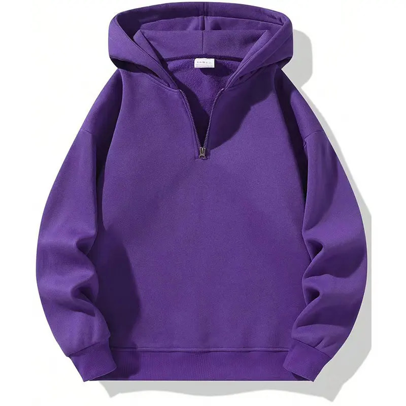 Womens Quarter Zip Long Sleeve Cropped Sweatshirt 2025 Fall Winter Casual V Neck Pullover Tops With Pockets 251030