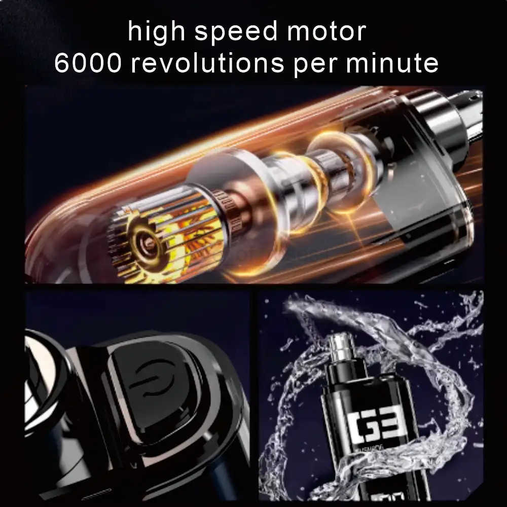 Portable Mini Nose and Ear Clipper USB Fast Charging Male and Female Facial Beauty Device Electric Beauty Kit Z251030