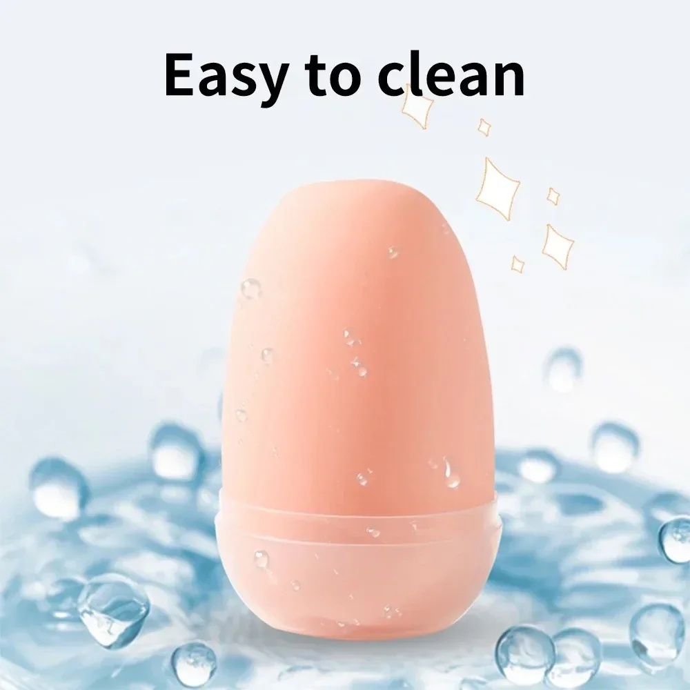 Mini Cups Masturbator Egg Portable Stimulator Penis Massager Soft Rubber Adult Sex Toys for Men Realistic Vagina Pocket Pussy M-2228