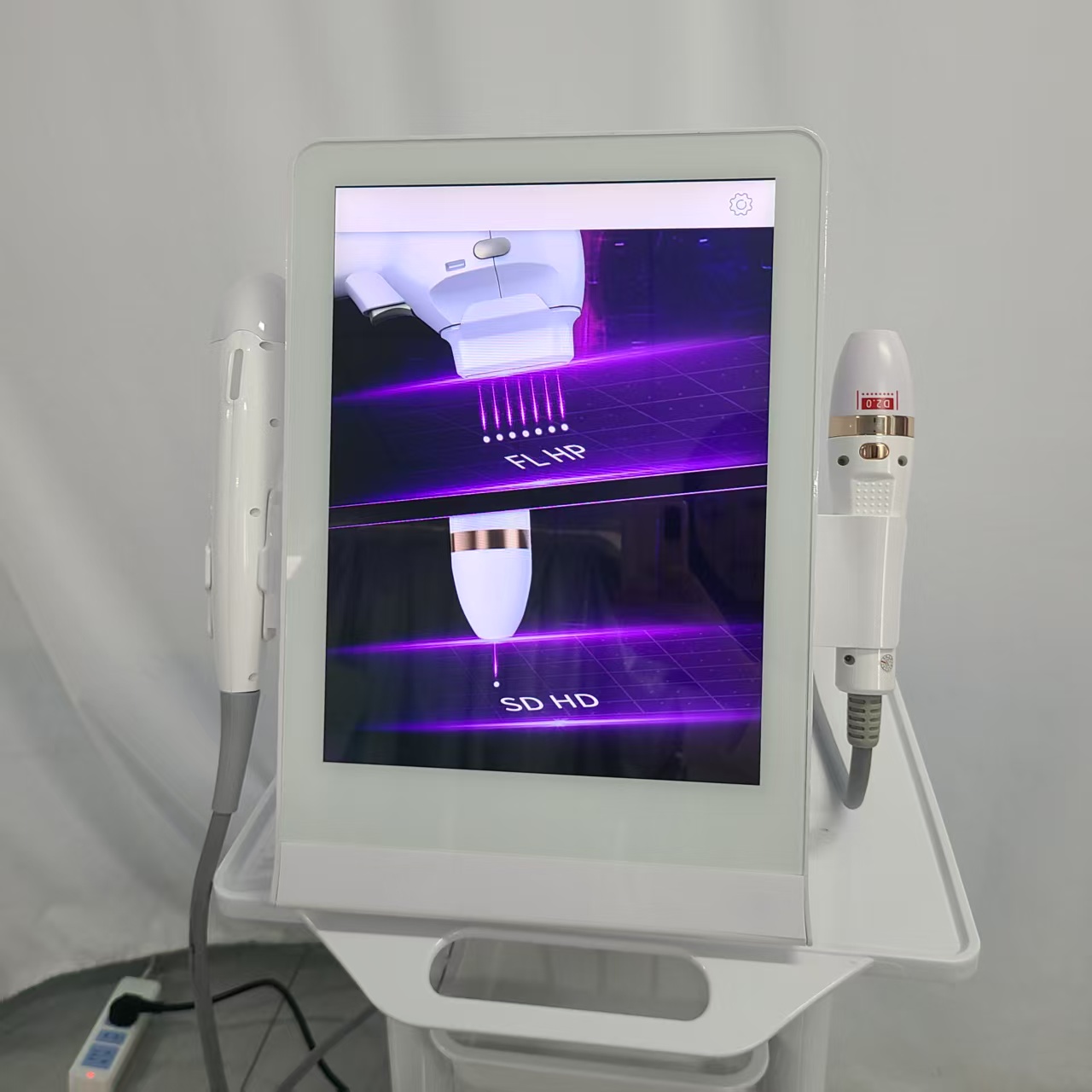Professional 2 In 1 HIFU Machine Face Lifting Wrinkle Removal Skin Tightening Anti Aging Ultrasounc Beauty Equipment For Spa Salon Clinic Use