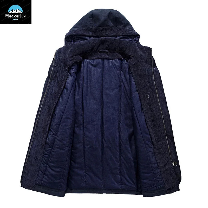 Outdoor Windbreaker Winter Jacket Men Thick Warm Mens Parkas Quality Cashmere Liner Detachable 2 in 1 Multipocket Coats L4XL 251029