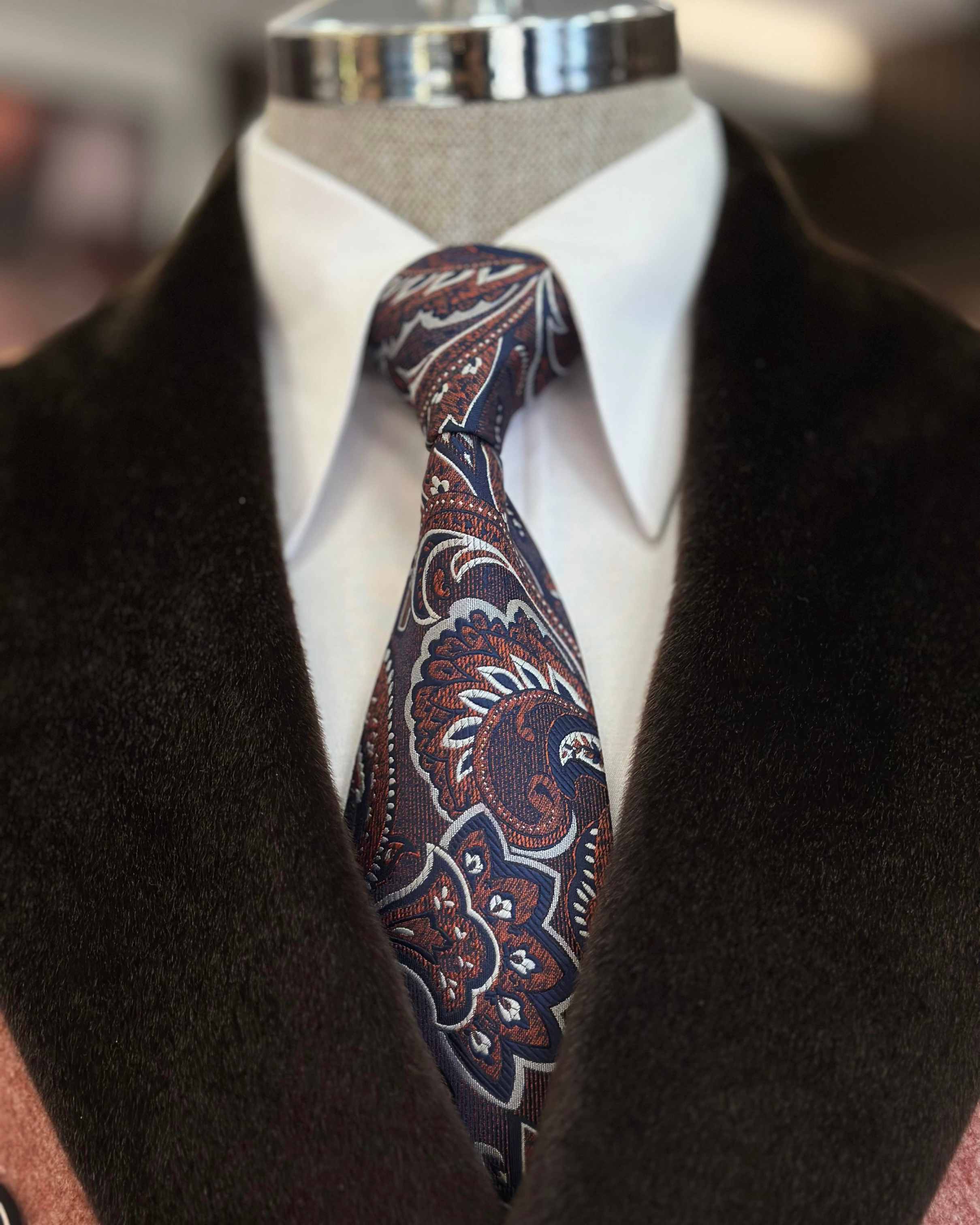 England Style Men Overcoat 1 Piece Double-Breasted Long Coat Casual Autumn Winter Street Outdoor Warm Customized