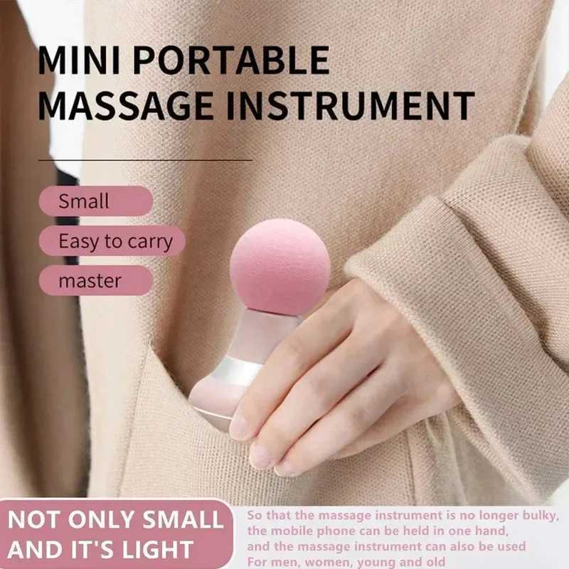 Mini Portable Massage Gun Deep Tissue Percussion Handheld Muscle Massager for Athletes Body Back Pain Relief J251030