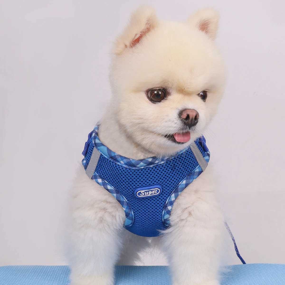 1pc Dog Harness AntiPull Pet Harness Adjustable Easy to Control Suitable for Small Medium Dogs J251129