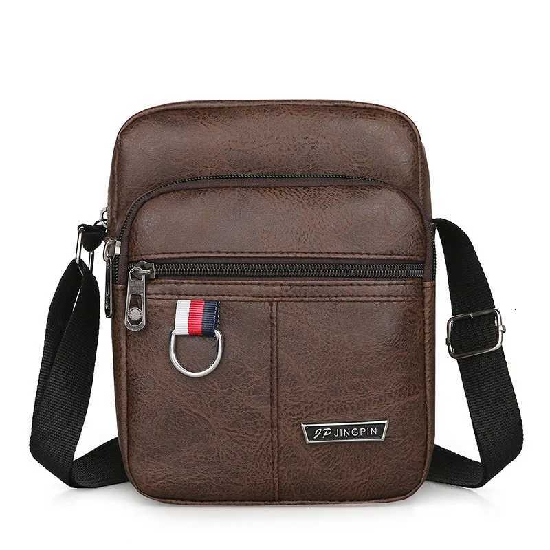 2023 Mens Messenger Bag Crossbody Shoder Bags PU Leather Men Travel Sling Bag Large Capacity Business Messenger Bag for M Y251011