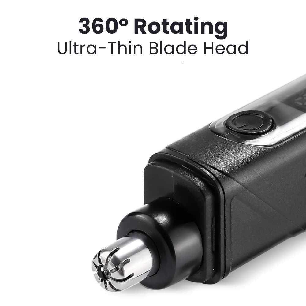 Electric Ear Nose Hair Trimmer For Men USB Charging Portable Nose Hair Trimmer For Men Women Ear Nose Eyebrow Facial Hair Trimme M251030