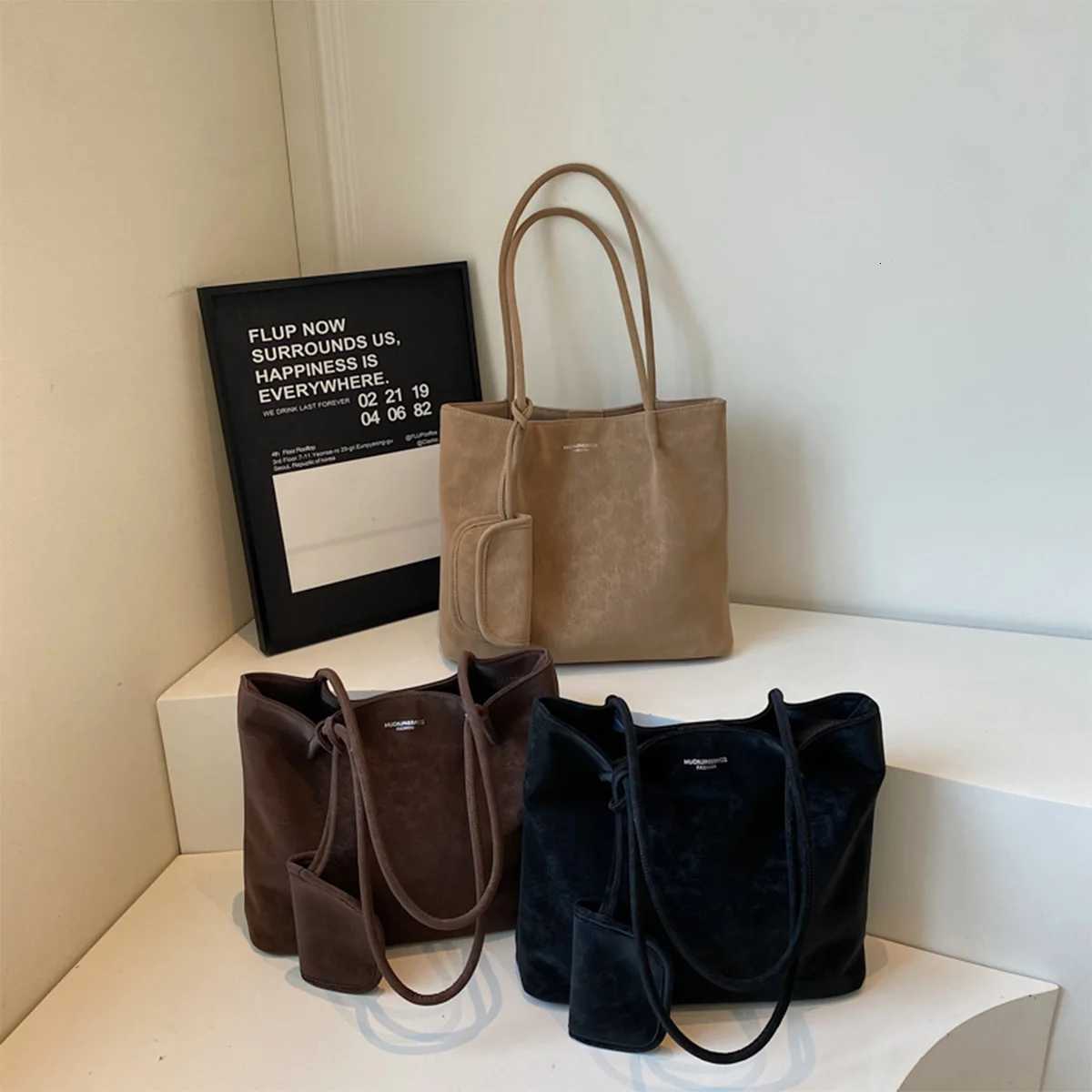 Designer bag Daily Use Wens Fi Shoder Tote Bag Solid Color Letter Print Mini Bag Charm Large Capacity PU Water Resistant Magnetic Y251029