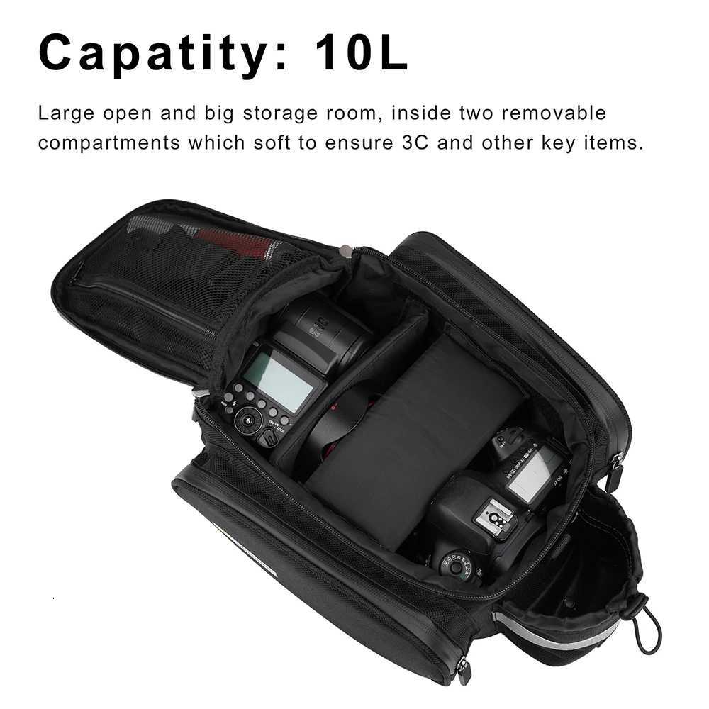 Rhinowalk Bicycle Pannier Bag Multifunctional Bike Rack Bag Trunk Saddle Cycling Large Capacity Travel Bag MTB With Rain Cover H251029