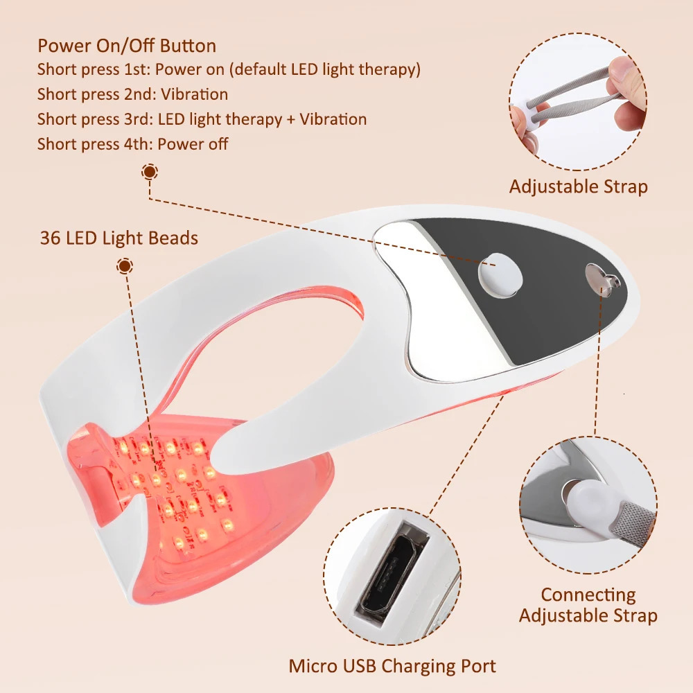 3D Eye Beauty Massager Vibration Eye Beauty Machine 36 LED Beads Eye Care Device Reduce Fine Lines 251027