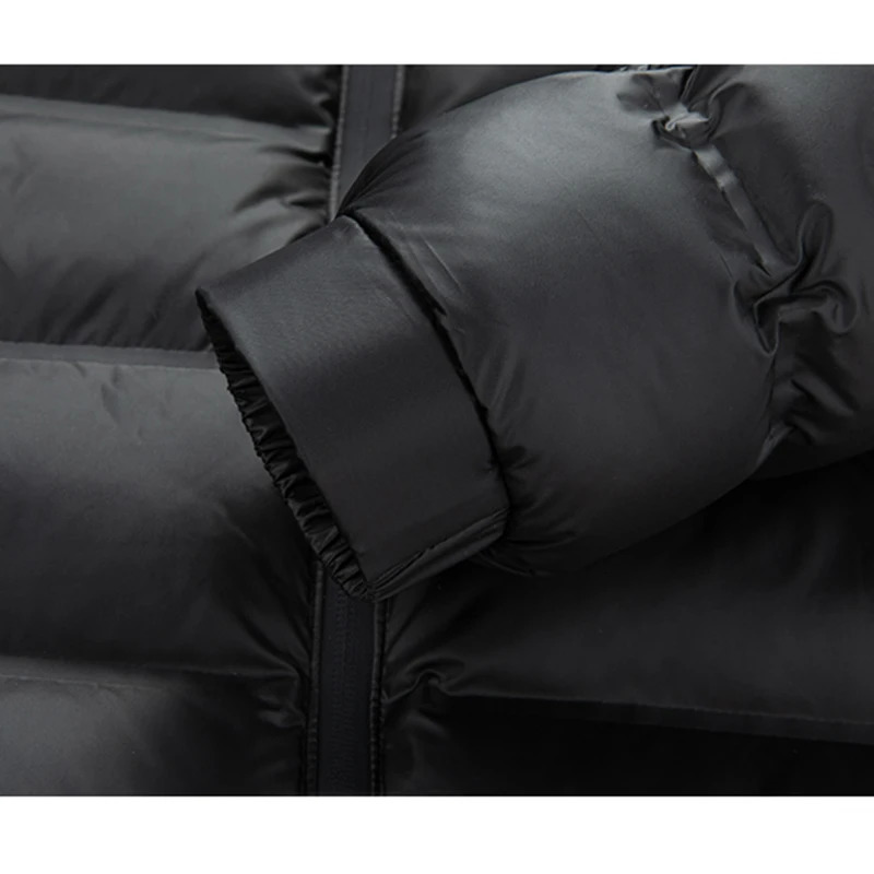 Big Collar 2026 Winter Parkas Men Thicken Casual Outwear Slim Fit Waterproof Warm Stand Coat 251029