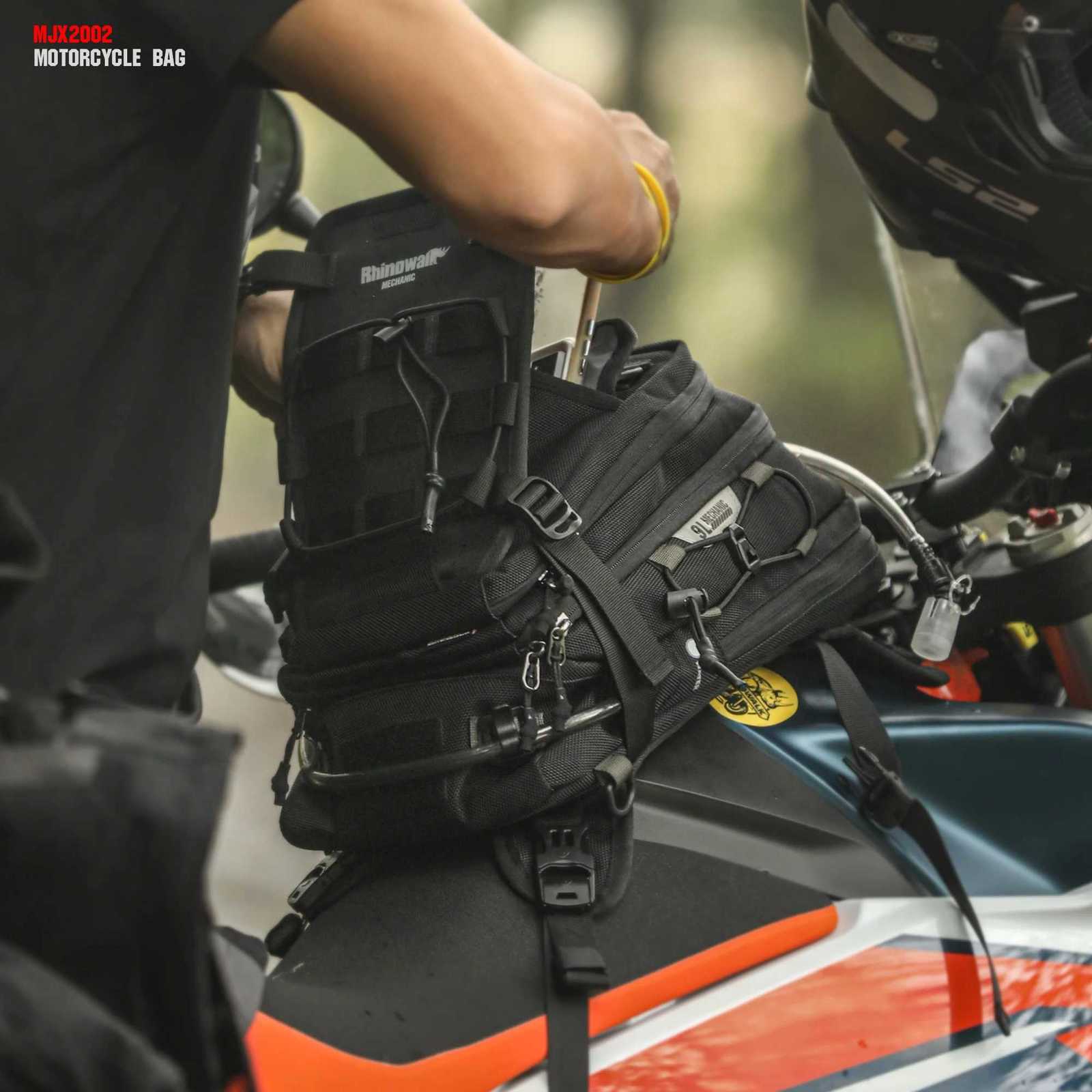 Rhinowalk Motorcycle Fuel Tank Bag High Quality Multifunctional Motorcycle Toolkit Essential Bag for Long Distance Touring H251029
